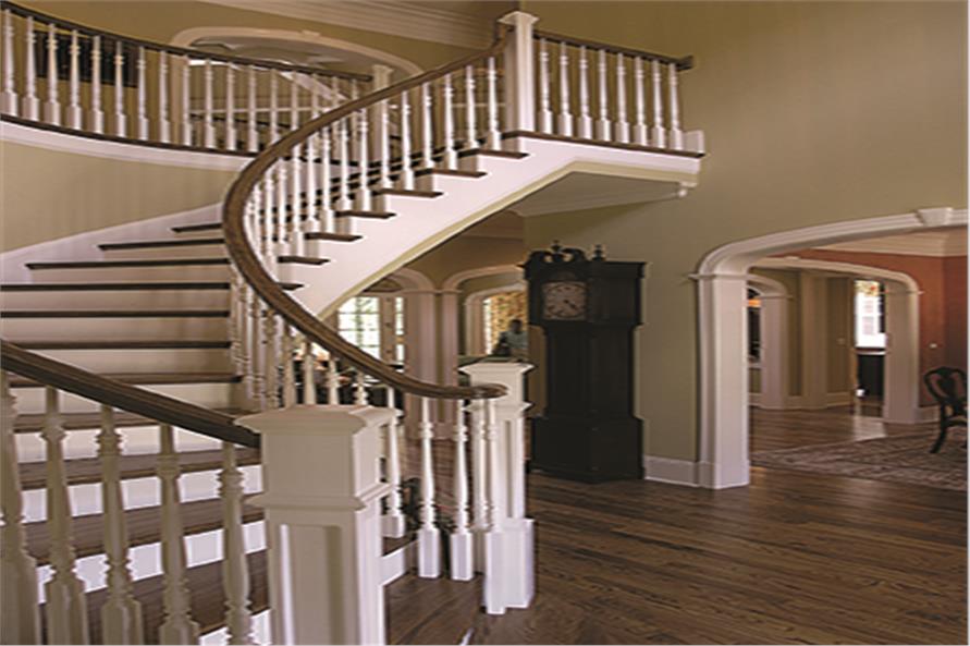 Entry Hall: Staircase of this 5-Bedroom,6622 Sq Ft Plan -6622