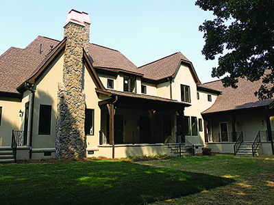 Rear View of this 5-Bedroom,5191 Sq Ft Plan -5191