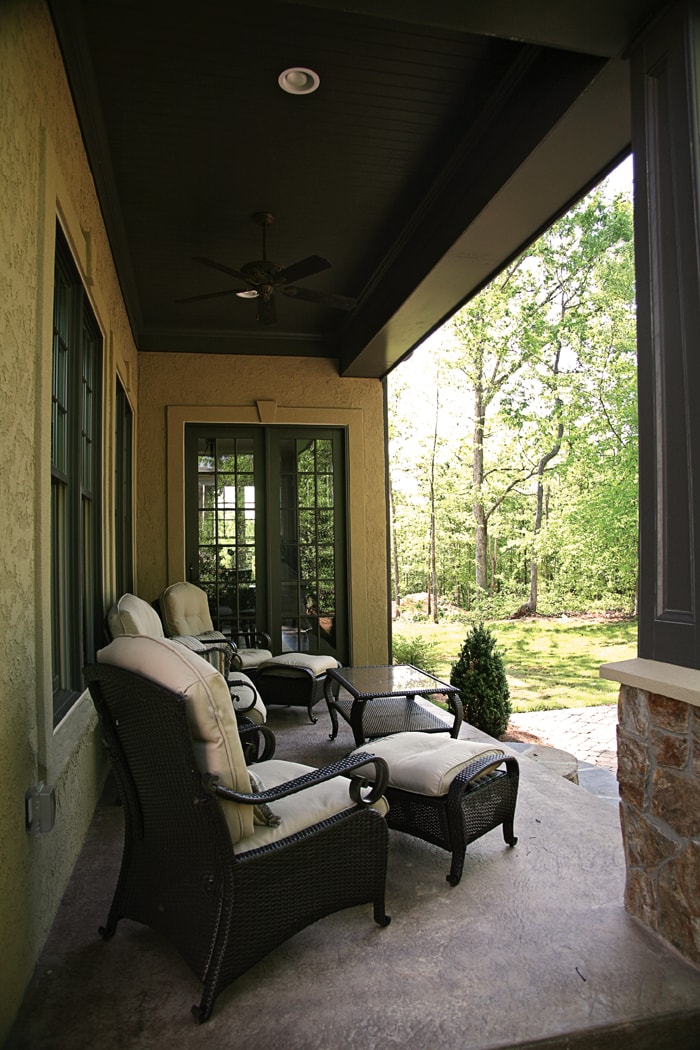 Porch of this 5-Bedroom,5319 Sq Ft Plan -5319