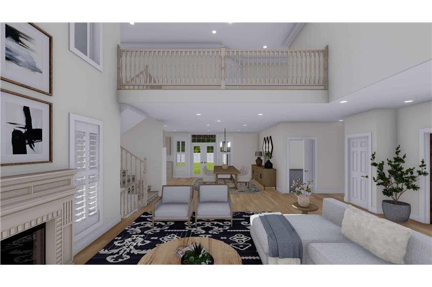 Family Room of this 3-Bedroom,2664 Sq Ft Plan -187-1005