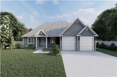 3–5-Bedroom, 1729 Sq Ft Traditional Home - Plan #187-1017 - Main Exterior