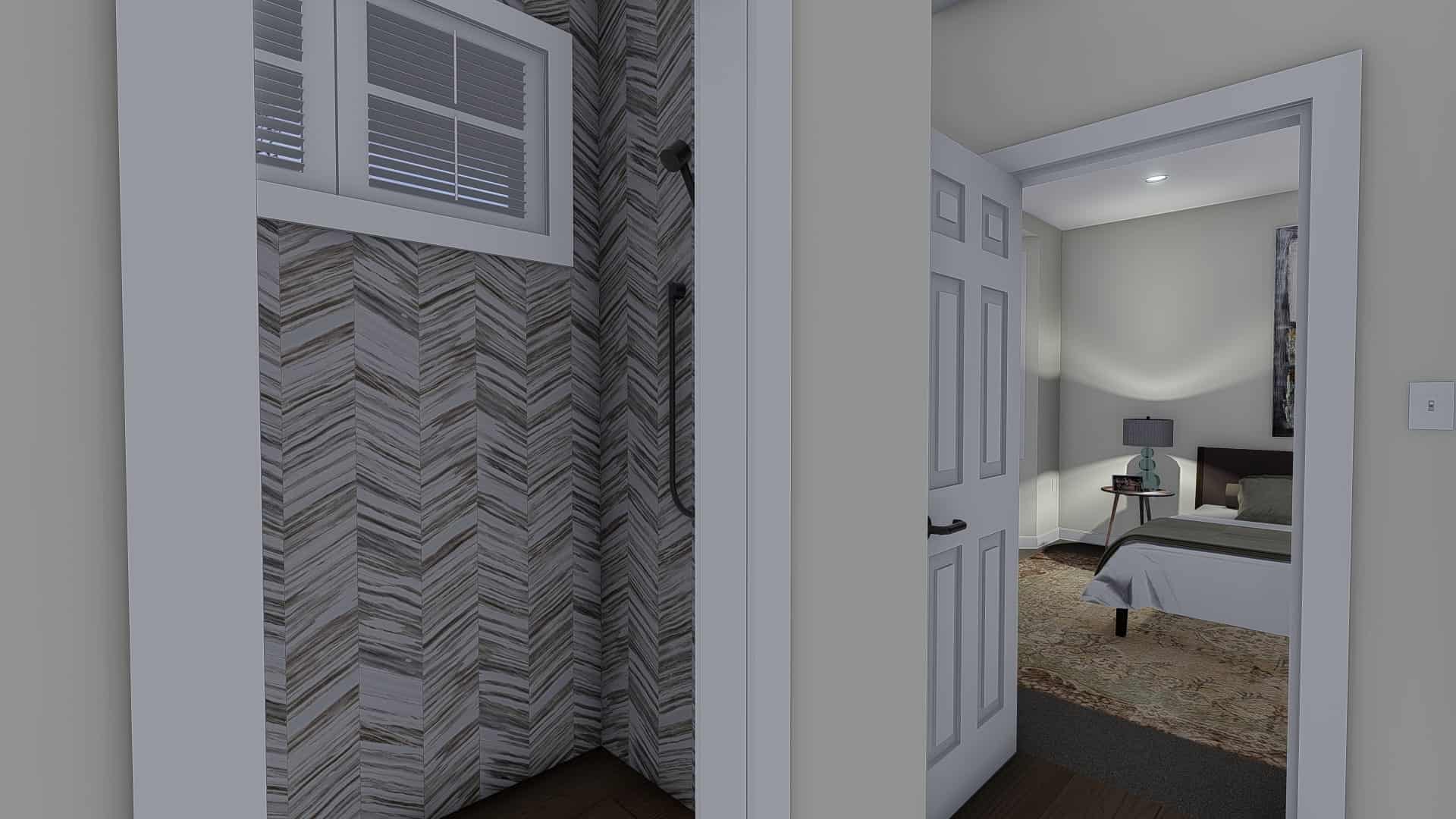 Master Bathroom of this 3-Bedroom, 1667 Sq Ft Plan - 187-1020