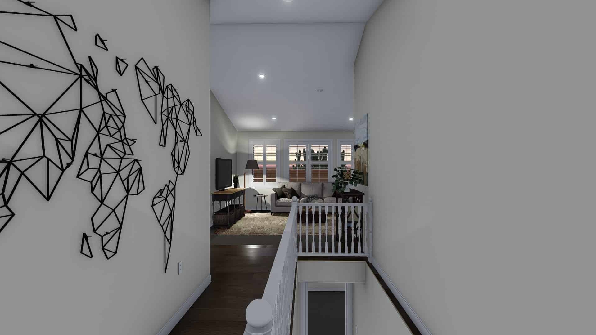 Entry Hall: Foyer of this 3-Bedroom, 1667 Sq Ft Plan - 187-1020