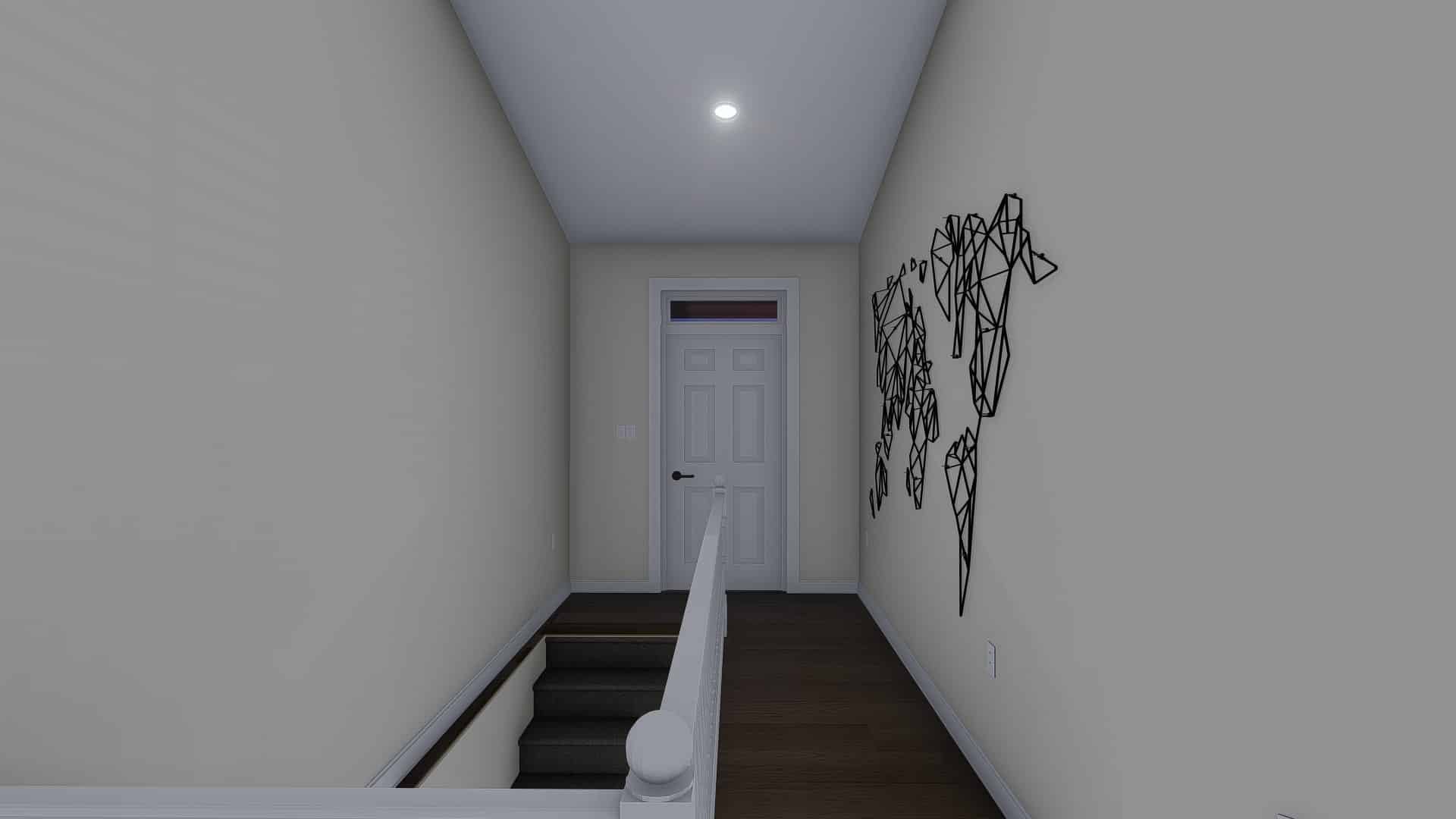 Entry Hall: Staircase of this 3-Bedroom, 1667 Sq Ft Plan - 187-1020
