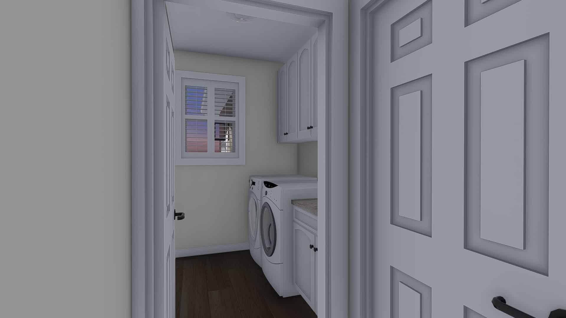 Laundry Room of this 3-Bedroom, 1667 Sq Ft Plan - 187-1020
