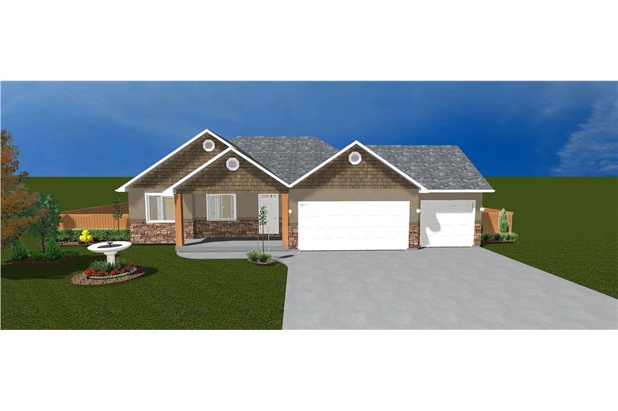 Traditional Style House Plan 6 Beds 4 Baths 3620 Sqft Plan