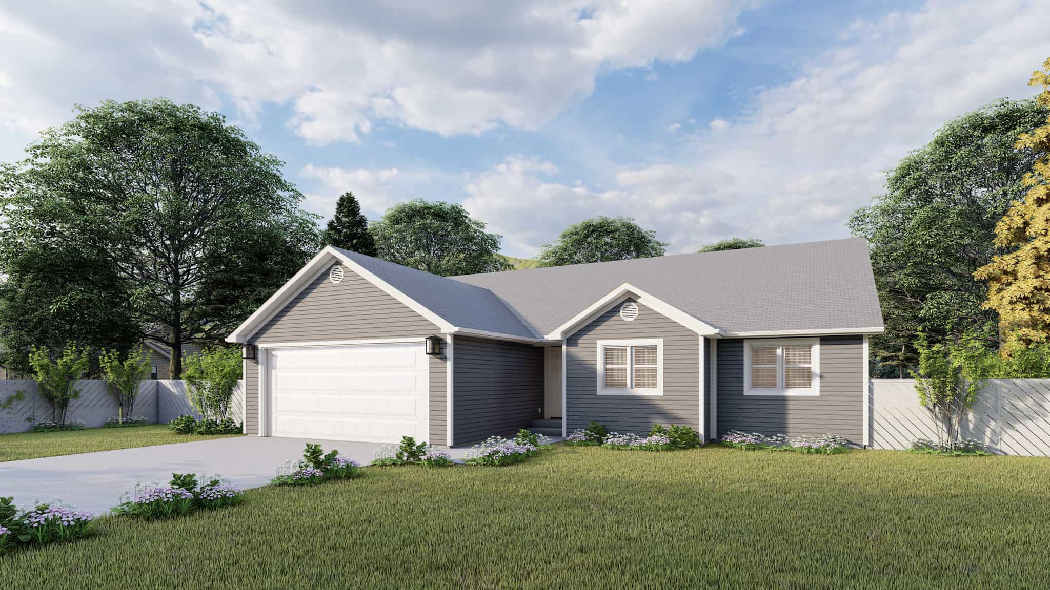 Right Side View of this 3-Bedroom,1579 Sq Ft Plan -187-1023