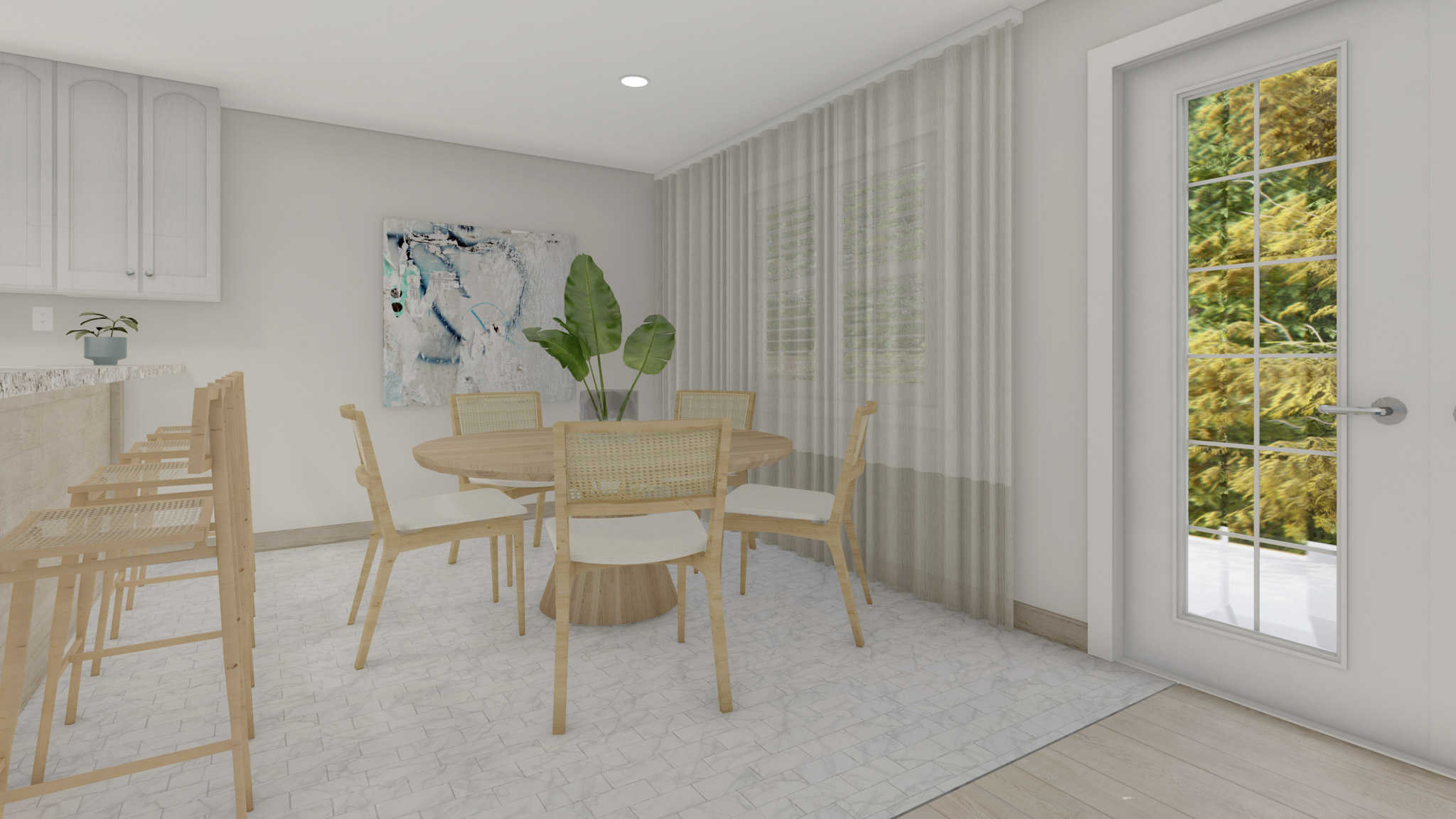 Dining Room of this 3-Bedroom,1579 Sq Ft Plan -187-1023