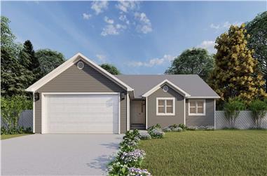3-5-Bedroom, 1579-3141 Sq Ft Traditional Home Plan - 187-1023 - Main Exterior