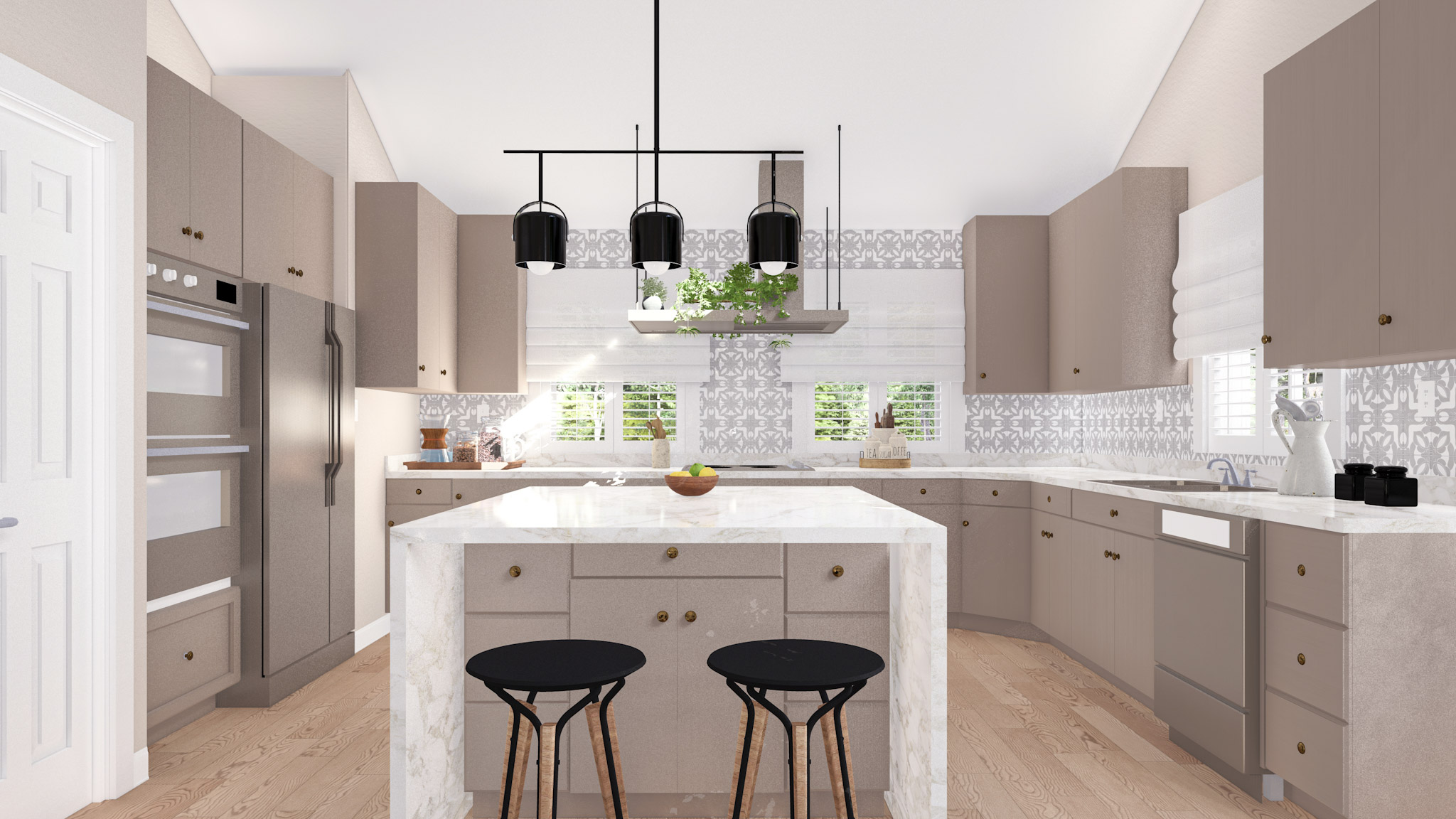 Kitchen of this 5-Bedroom,2920 Sq Ft Plan -187-1025