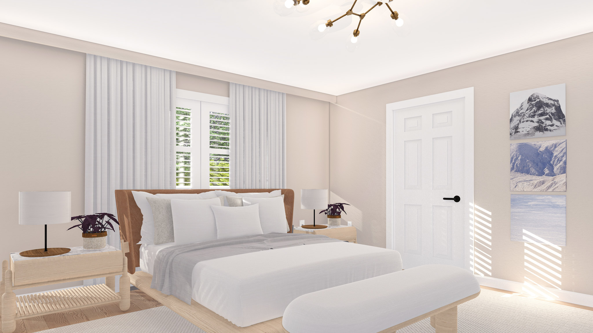 Bedroom of this 5-Bedroom,2920 Sq Ft Plan -187-1025