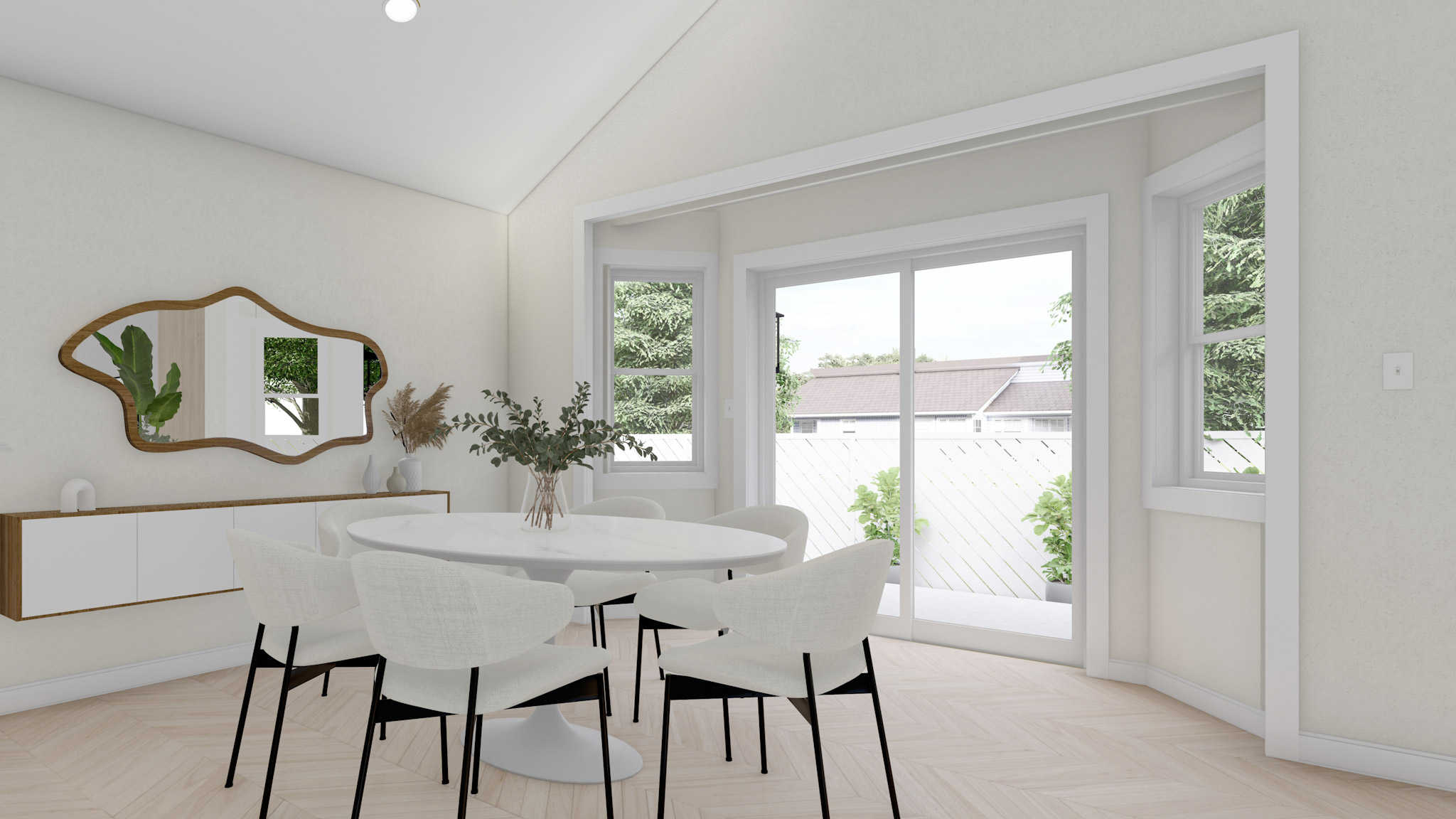 Dining Room of this 5-Bedroom,1462 Sq Ft Plan -187-1026