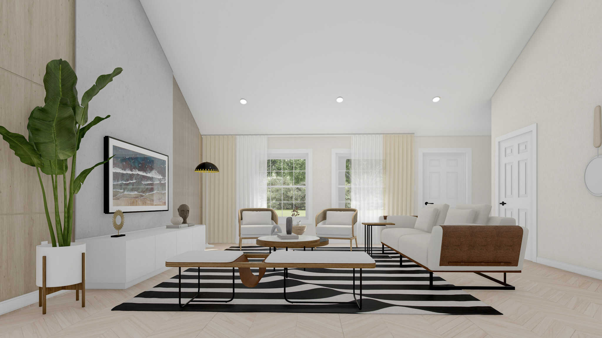 Family Room of this 5-Bedroom,1462 Sq Ft Plan -187-1026