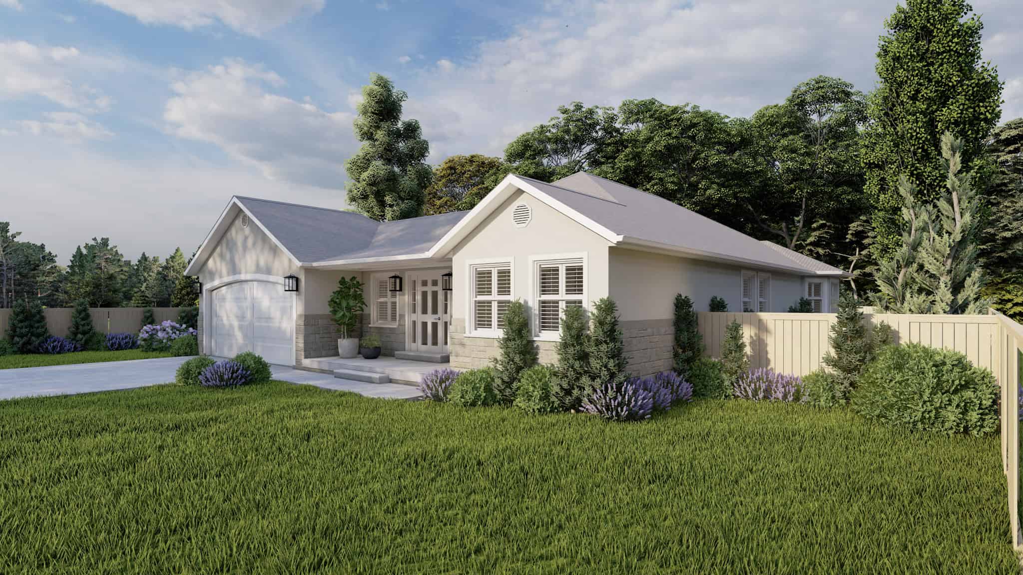 Right Side View of this 5-Bedroom,1570 Sq Ft Plan -187-1027