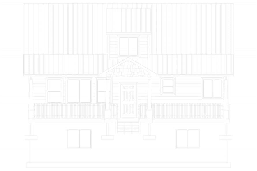 187-1029: Home Plan Front Elevation