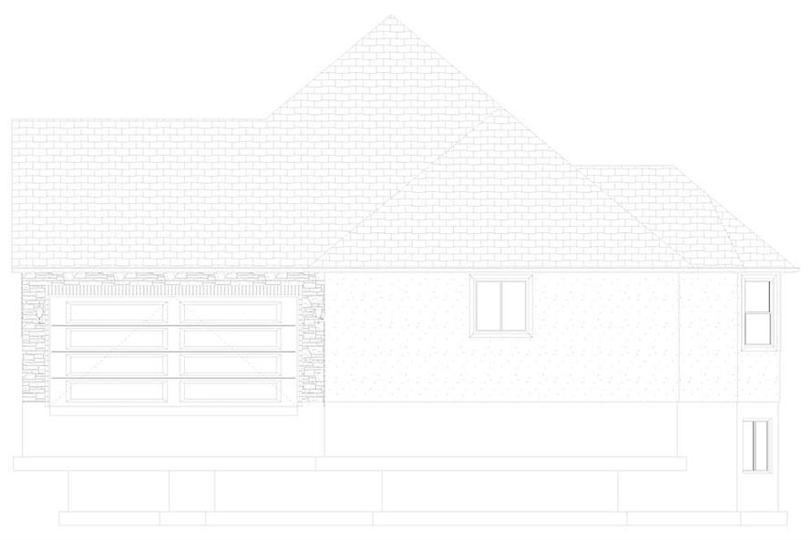 187-1113: Home Plan Right Elevation