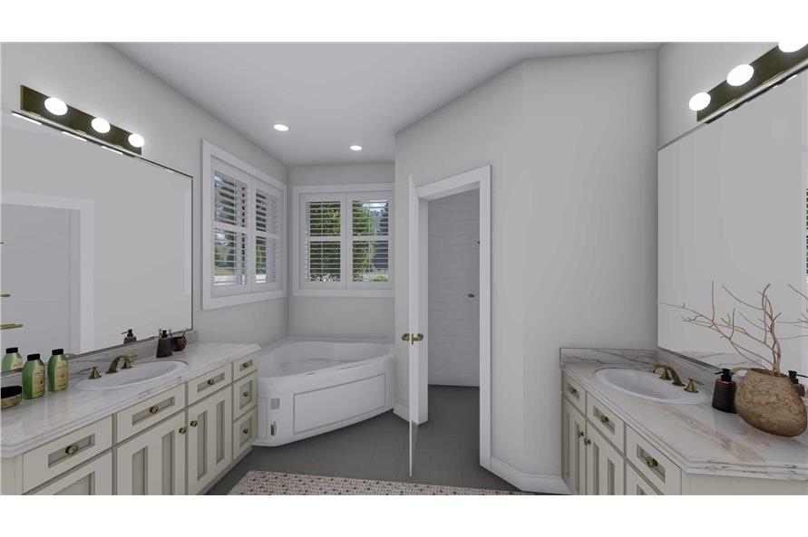Master Bathroom of this 5-Bedroom,2282 Sq Ft Plan -187-1113