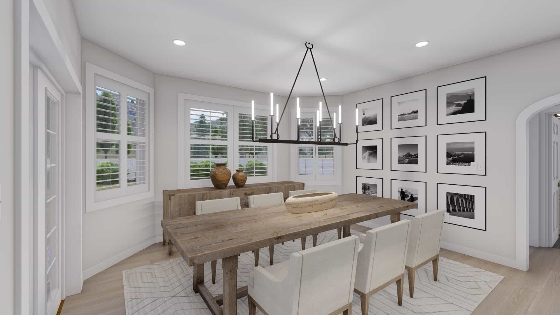 Dining Room of this 5-Bedroom, 2282 Sq Ft Plan - 187-1113