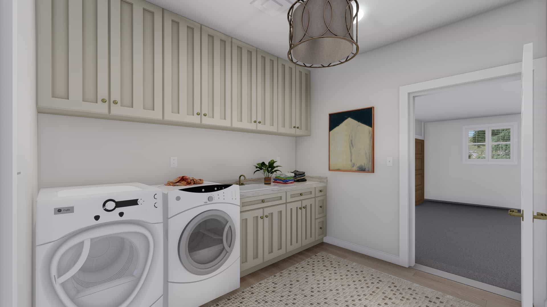 Laundry Room of this 5-Bedroom, 2282 Sq Ft Plan - 187-1113
