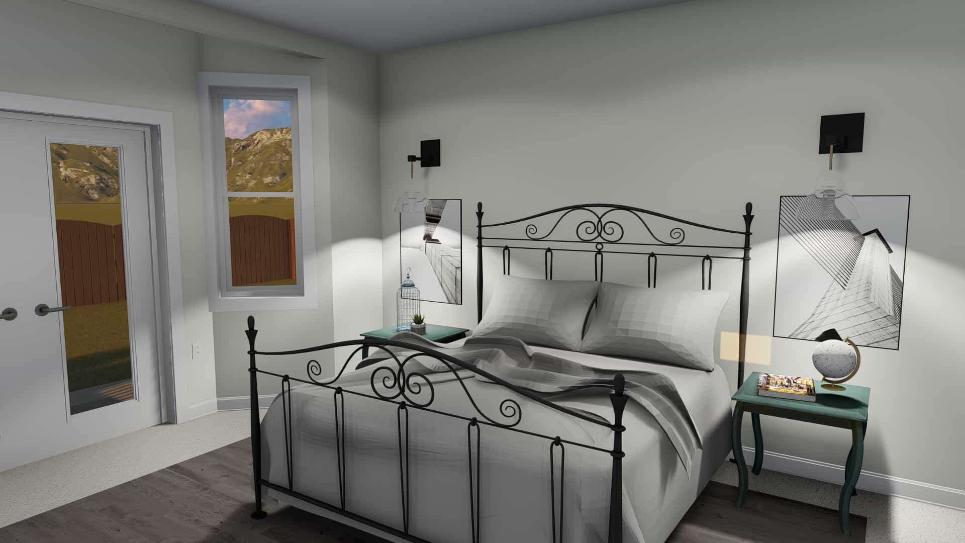 Bedroom of this 5-Bedroom, 1898 Sq Ft Plan - 187-1135