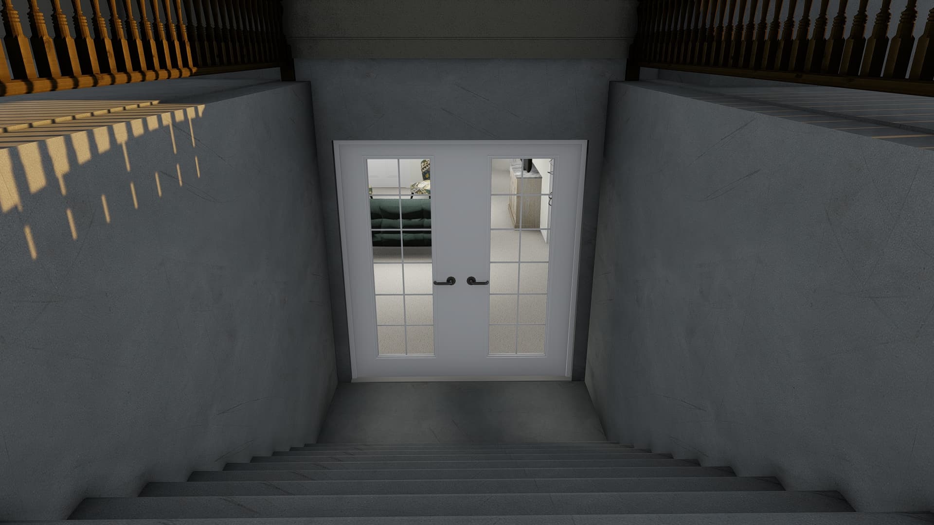 Entry Hall: Staircase of this 5-Bedroom, 1898 Sq Ft Plan - 187-1135