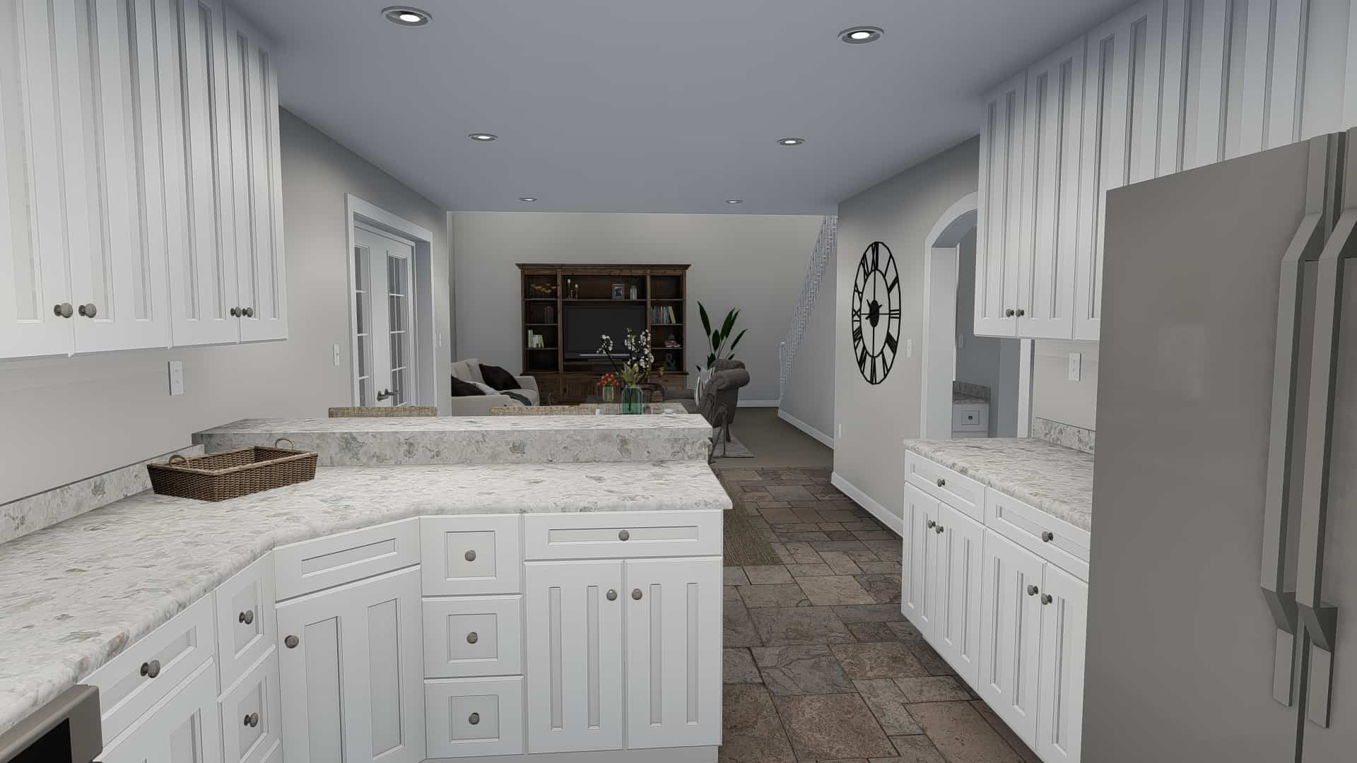 Kitchen of this 6-Bedroom, 2591 Sq Ft Plan - 187-1139