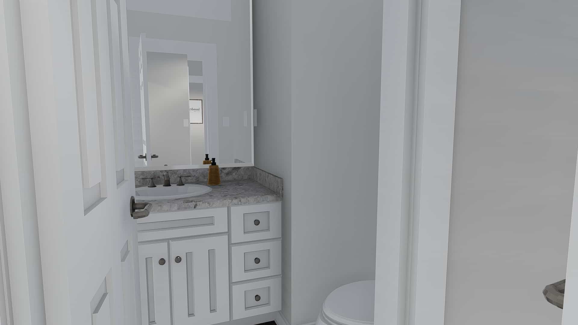 Bathroom of this 6-Bedroom, 2591 Sq Ft Plan - 187-1139