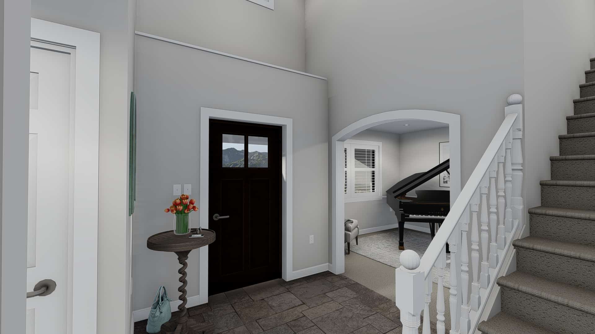 Front View of this 6-Bedroom, 2591 Sq Ft Plan - 187-1139