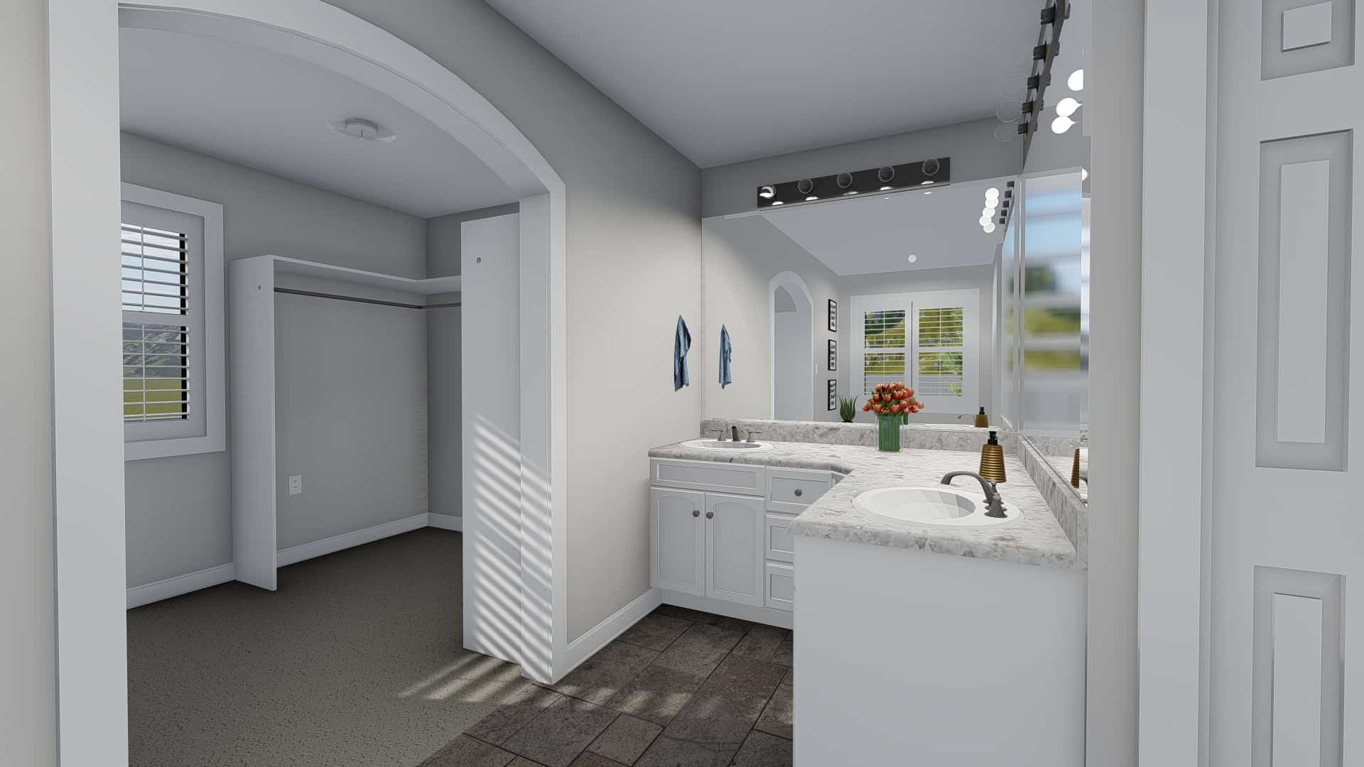 Master Bathroom of this 6-Bedroom, 2591 Sq Ft Plan - 187-1139