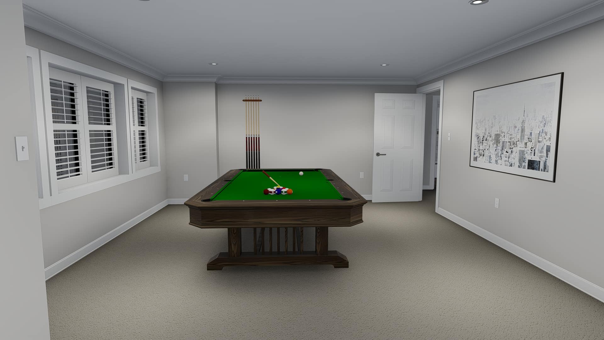 Playroom of this 6-Bedroom, 2591 Sq Ft Plan - 187-1139