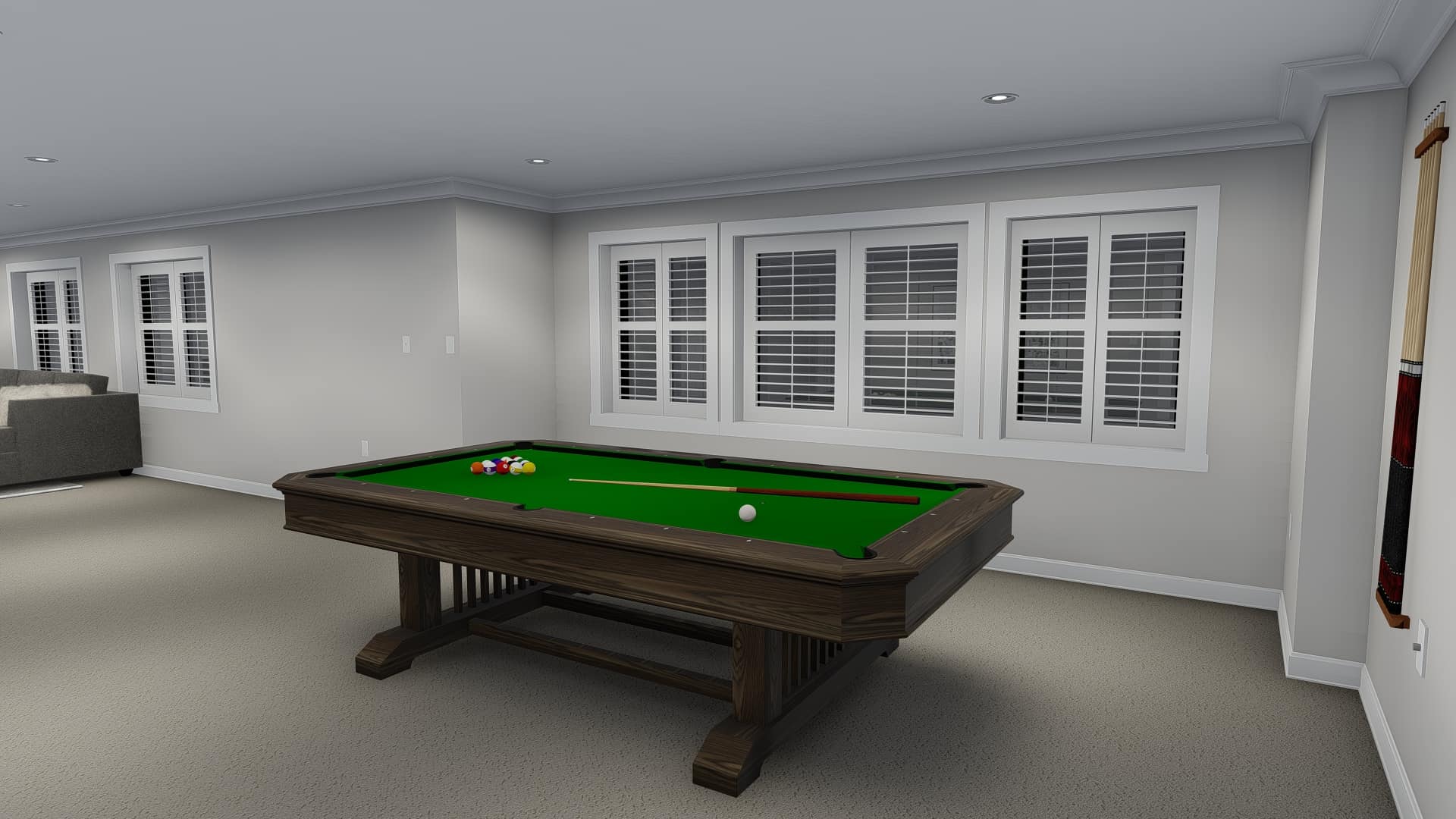 Playroom of this 6-Bedroom, 2591 Sq Ft Plan - 187-1139