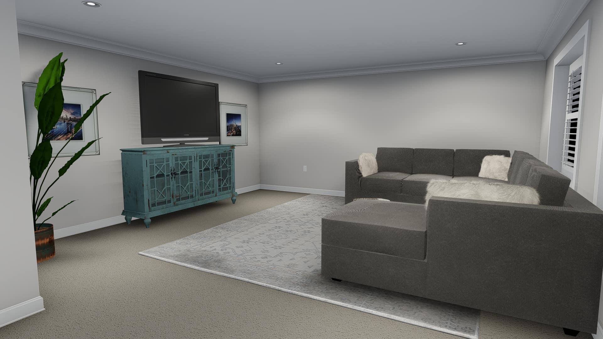 Family Room of this 6-Bedroom, 2591 Sq Ft Plan - 187-1139