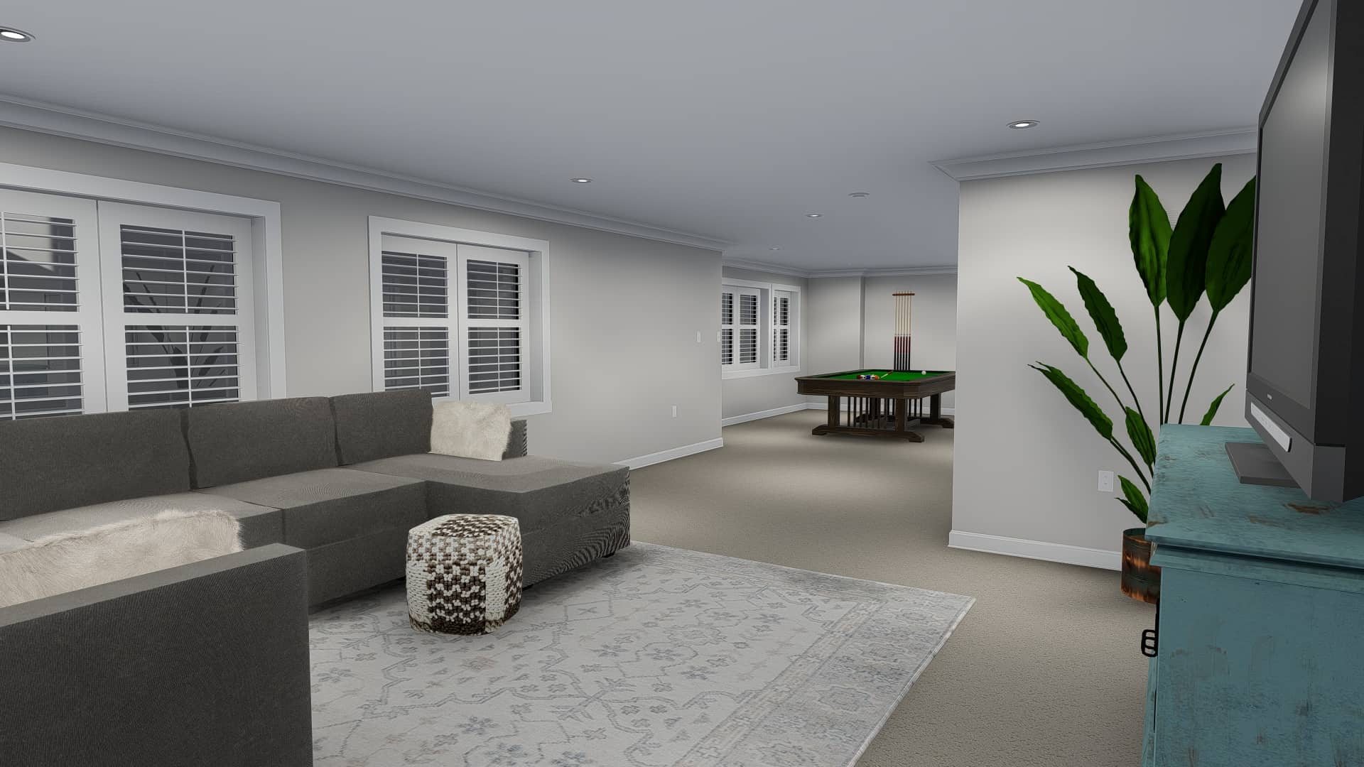 Family Room of this 6-Bedroom, 2591 Sq Ft Plan - 187-1139