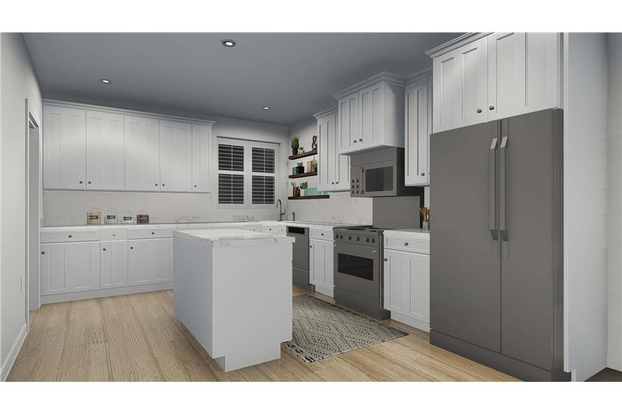 Kitchen of this 4-Bedroom,3821 Sq Ft Plan -3821