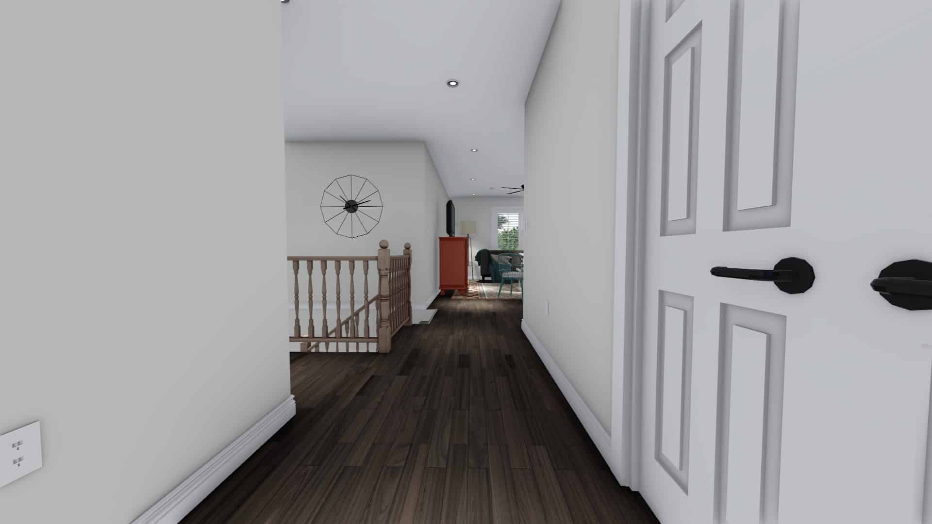 Entry Hall of this 7-Bedroom, 1709 Sq Ft Plan - 187-1148