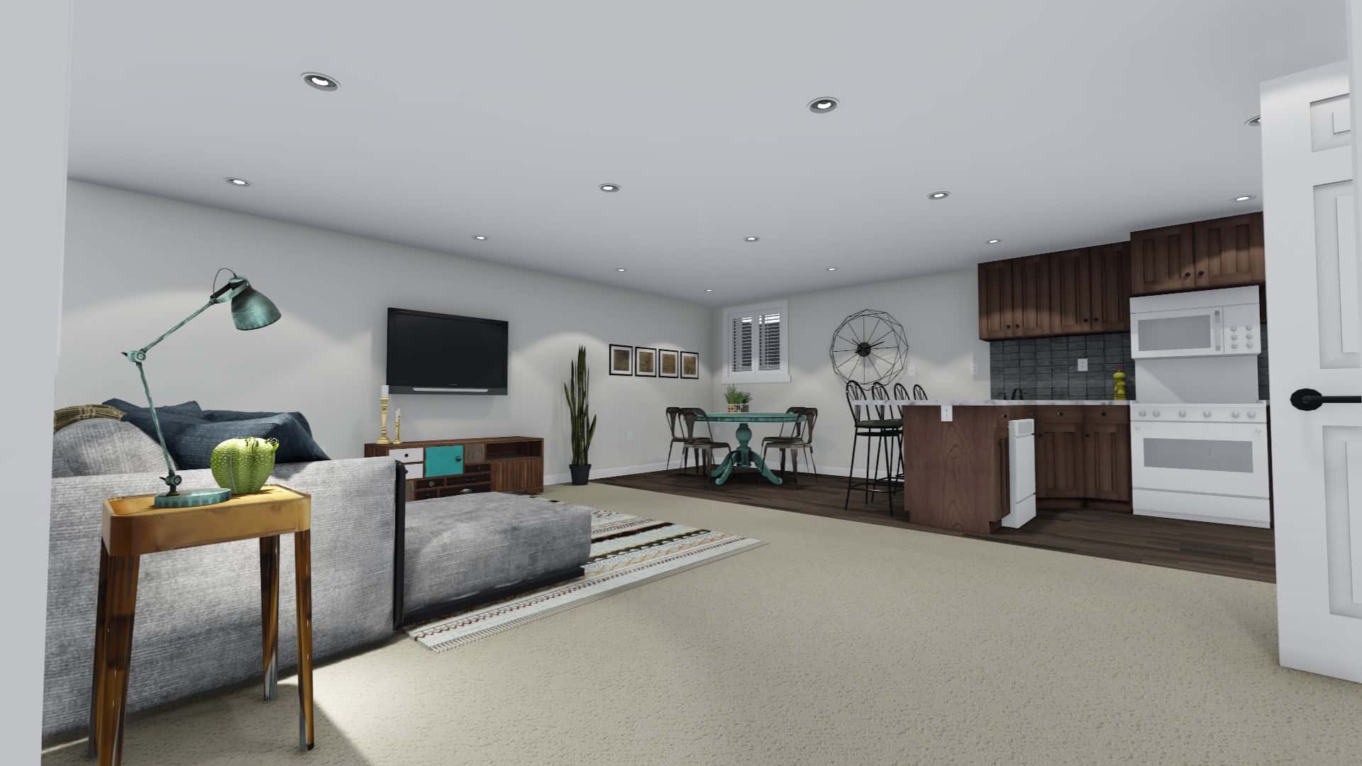 Great Room of this 7-Bedroom, 1709 Sq Ft Plan - 187-1148