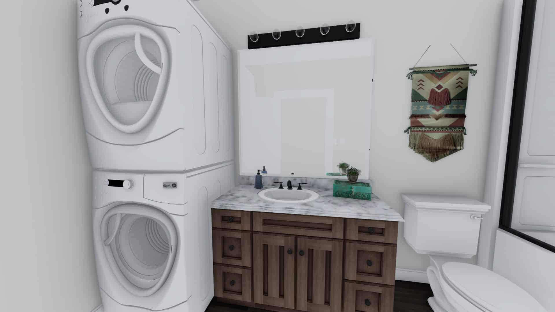 Bathroom of this 7-Bedroom, 1709 Sq Ft Plan - 187-1148