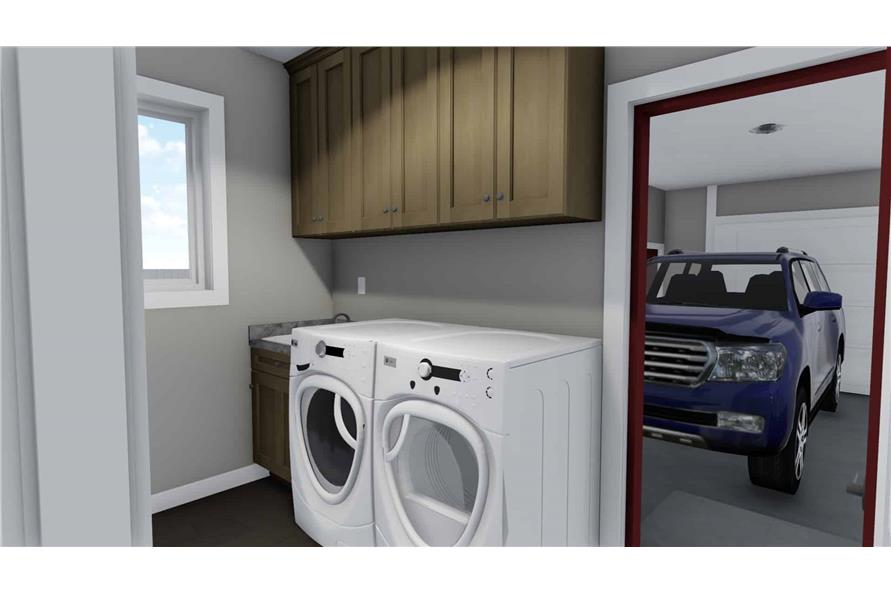 Laundry Room of this 7-Bedroom,1635 Sq Ft Plan -1635
