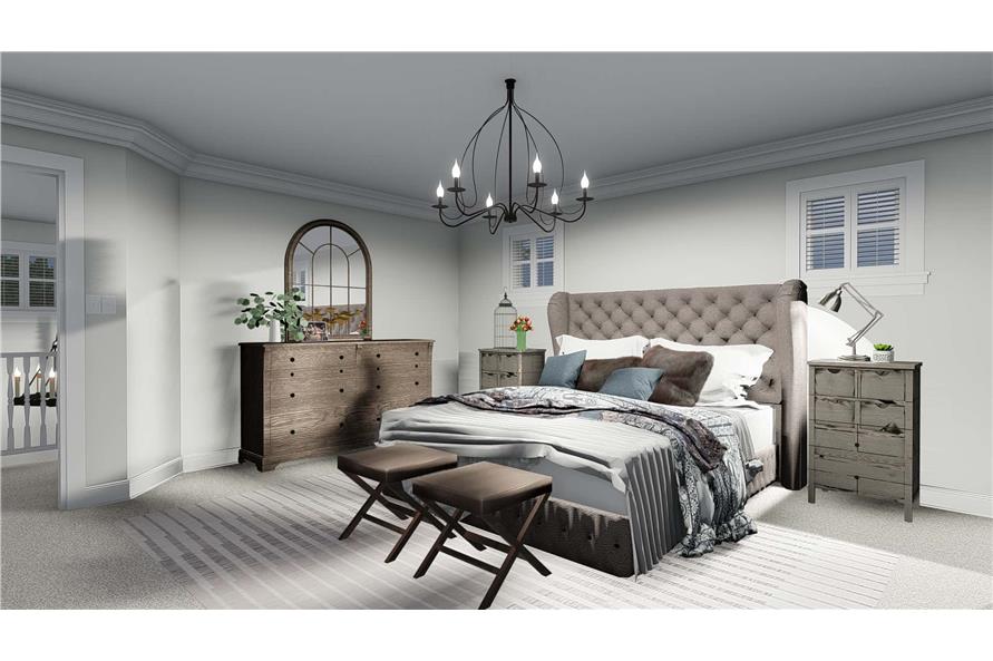 Master Bedroom of this 4-Bedroom,2473 Sq Ft Plan -2473