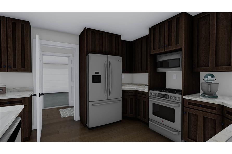 Kitchen of this 3-Bedroom, 2084 Sq Ft Plan - 187-1152