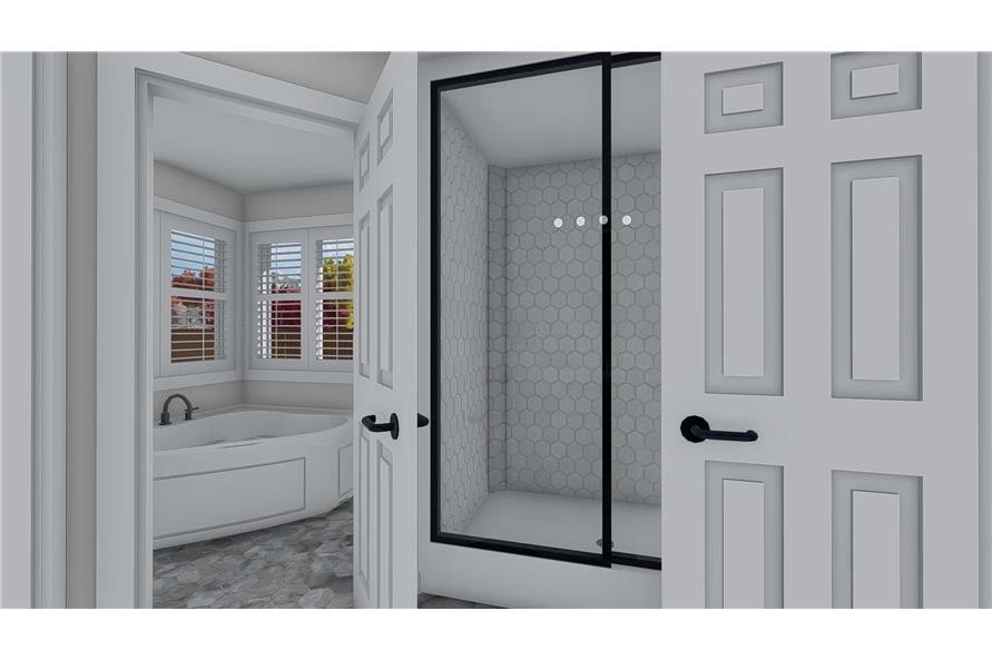 Master Bathroom of this 3-Bedroom,2084 Sq Ft Plan -2084