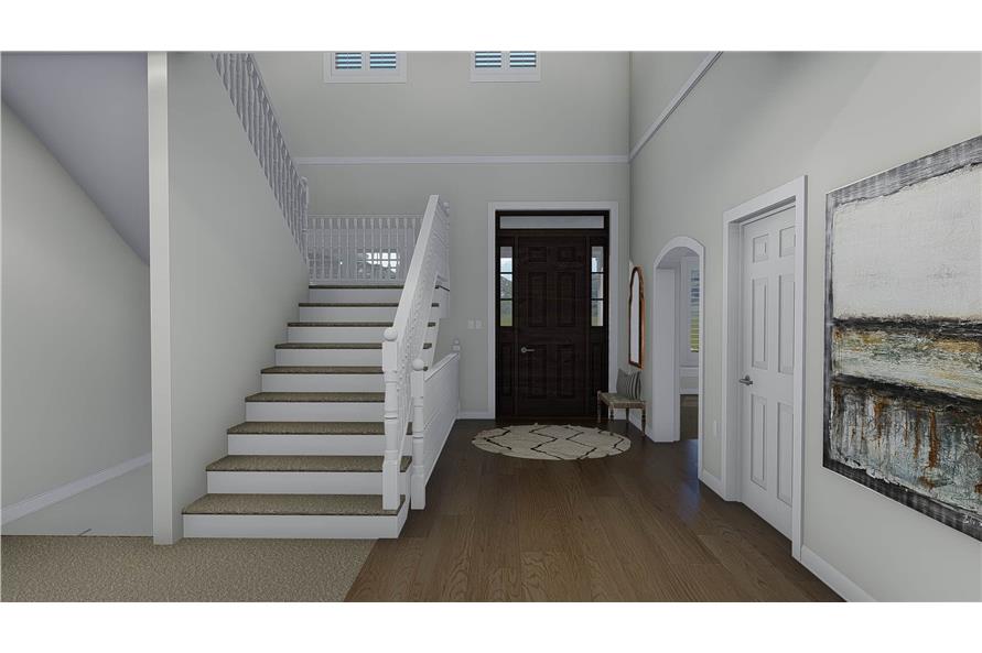 Entry Hall: Foyer of this 3-Bedroom, 2920 Sq Ft Plan - 187-1154