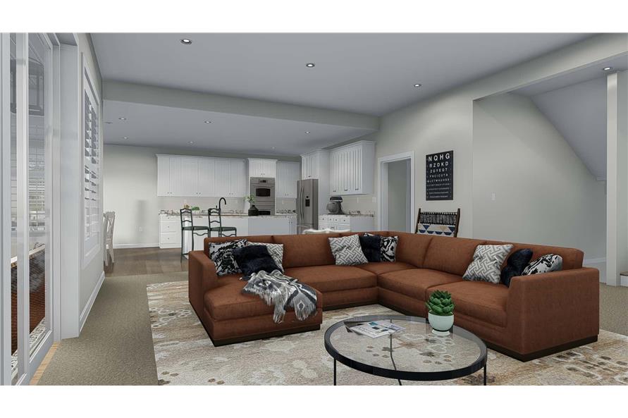 Family Room of this 3-Bedroom,2920 Sq Ft Plan -2920