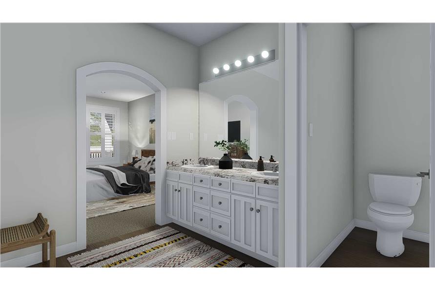 Master Bathroom of this 3-Bedroom,2920 Sq Ft Plan -2920