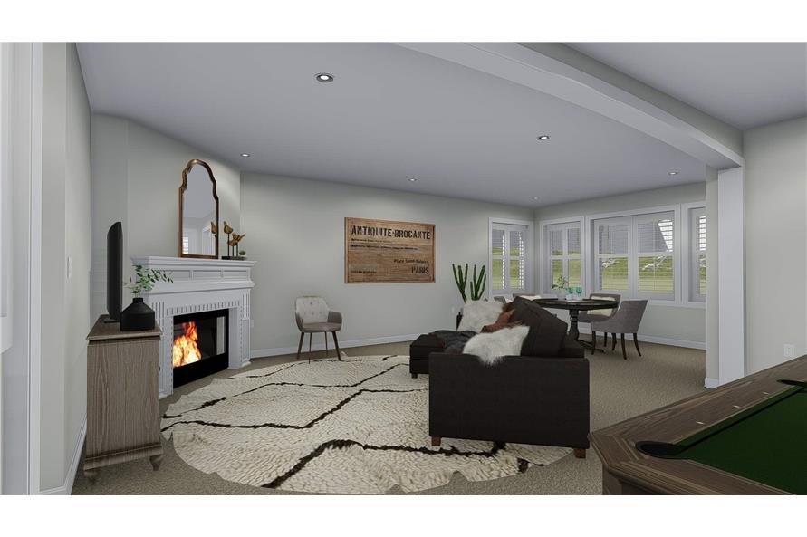 Family Room of this 3-Bedroom,2920 Sq Ft Plan -2920