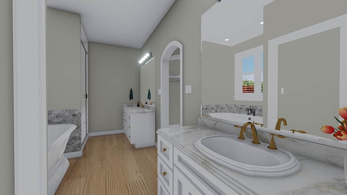 Master Bathroom of this 3-Bedroom, 2244 Sq Ft Plan - 187-1163