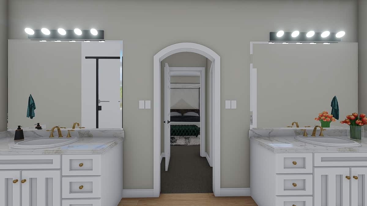 Master Bathroom of this 3-Bedroom, 2244 Sq Ft Plan - 187-1163