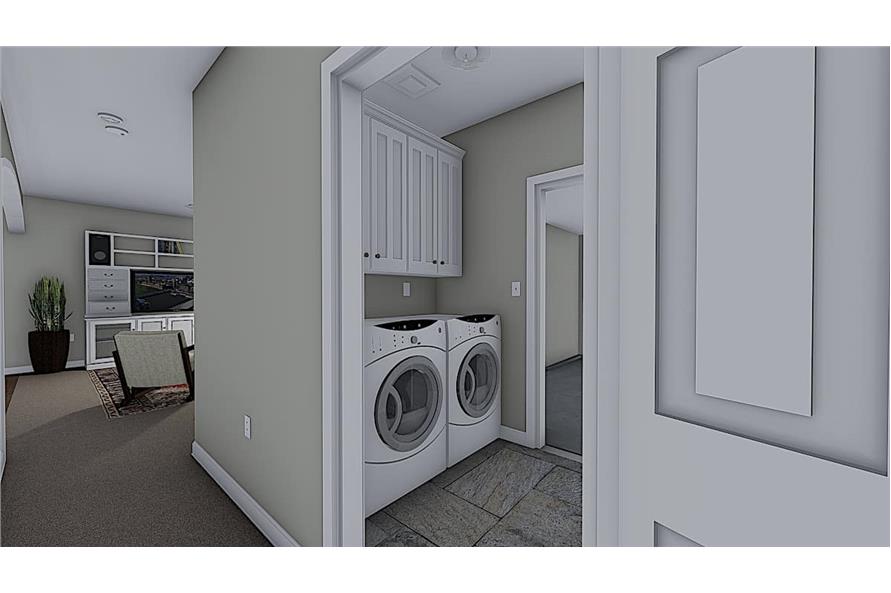 Laundry Room of this 2-Bedroom, 1069 Sq Ft Plan - 187-1164