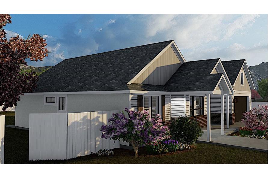 Left View of this 3-Bedroom,1990 Sq Ft Plan -187-1166