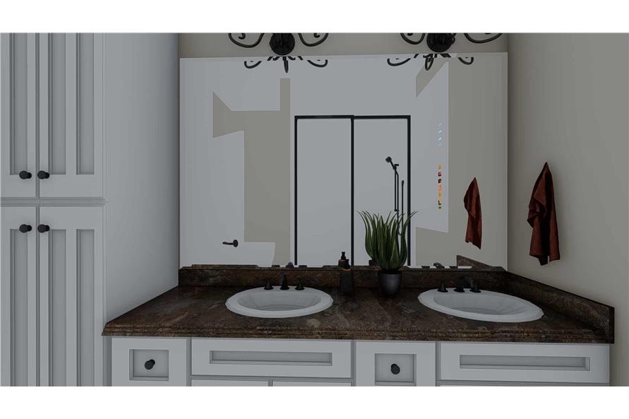 Master Bathroom of this 3-Bedroom, 1699 Sq Ft Plan - 187-1173